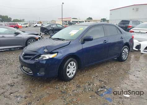 2011 Toyota Corolla Le from USA, damaged, VIN 2T1BU4EE5BC578886